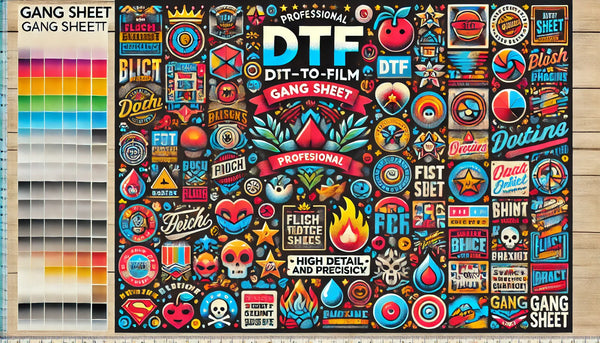 Efficient DTF Gang Sheet for Custom Printing | High-Quality Designs