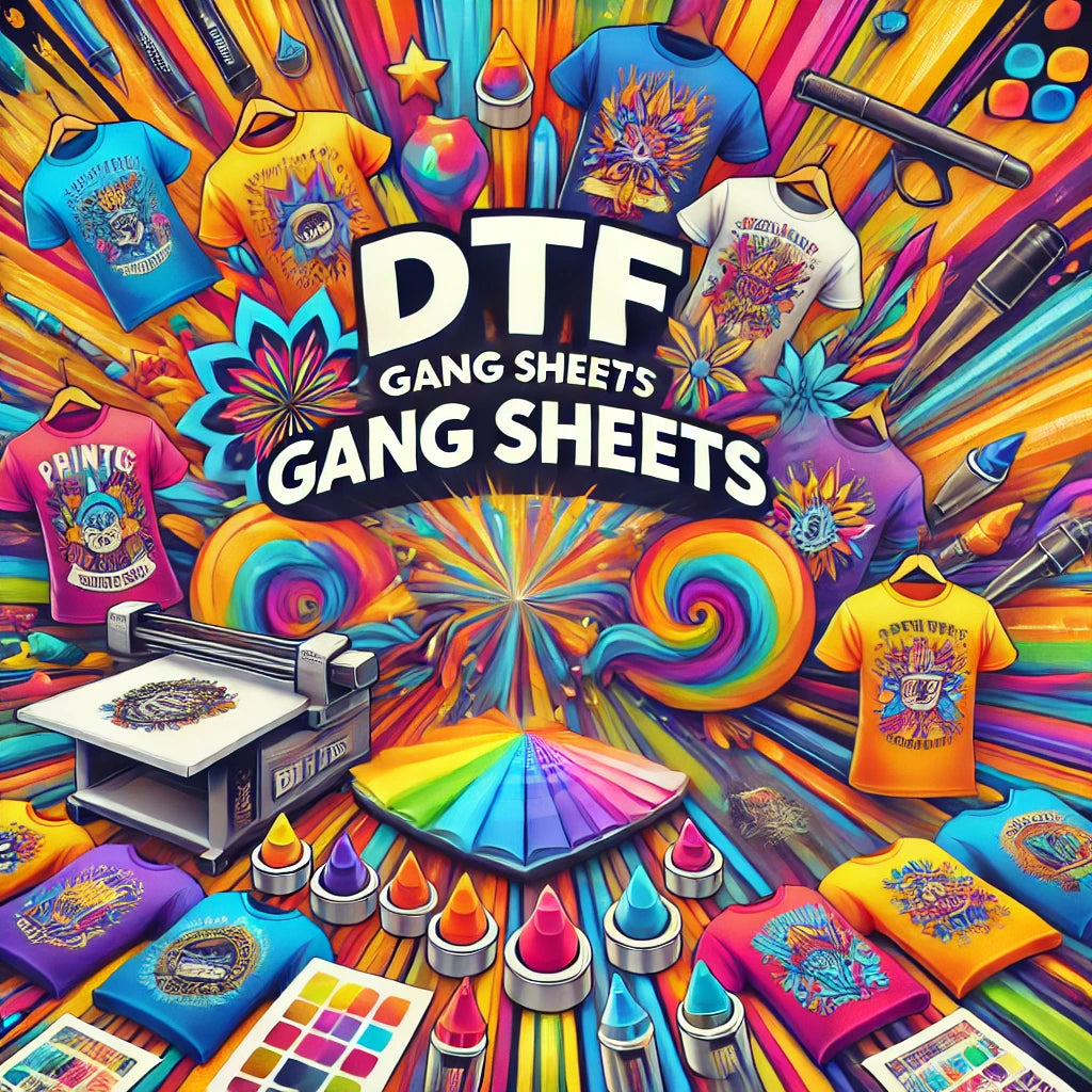 DTF Gang Sheets HighQuality, CostEffective Custom Transfers